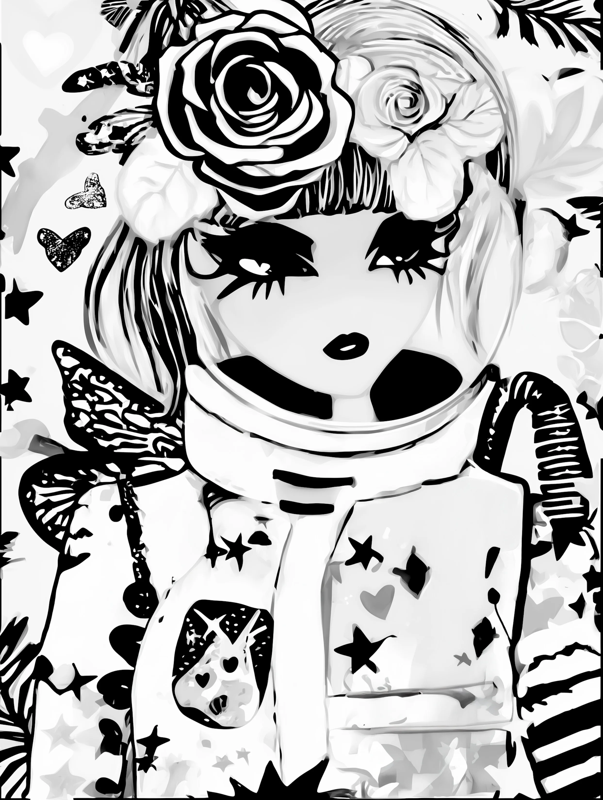 Free printable astronaut coloring pages for adults featuring female astronaut coloring page